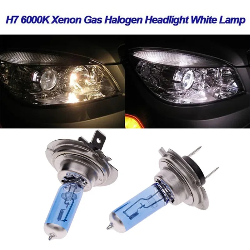 Auto Halogen Headlight Lamp 100w H7